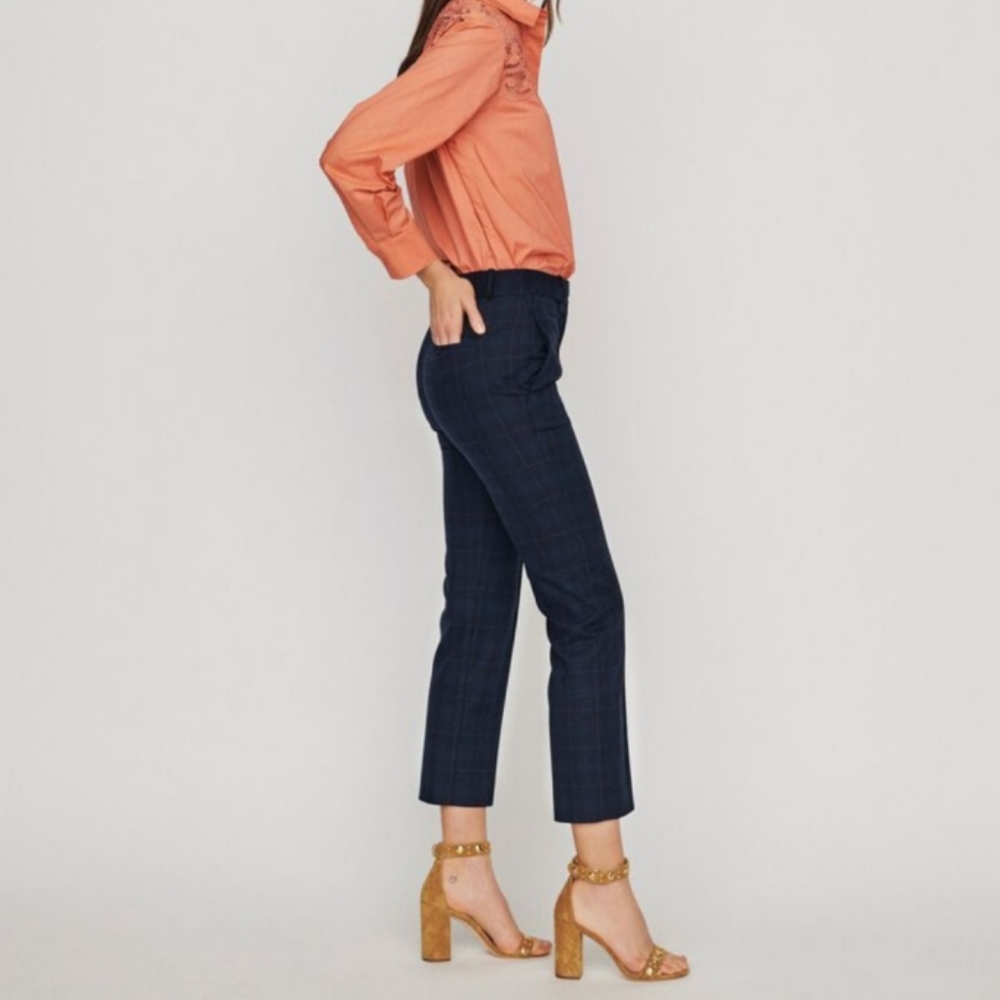 Maje paliro plaid pants